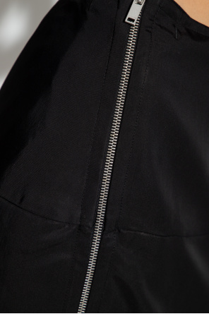 【送料&関税込】Jil Sander Wallet Skirt Jil Sander High-Waist Zip-Pockets Biker Skirt | Neiman Marcus